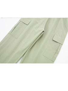 Loose Cargo Jumpsuit