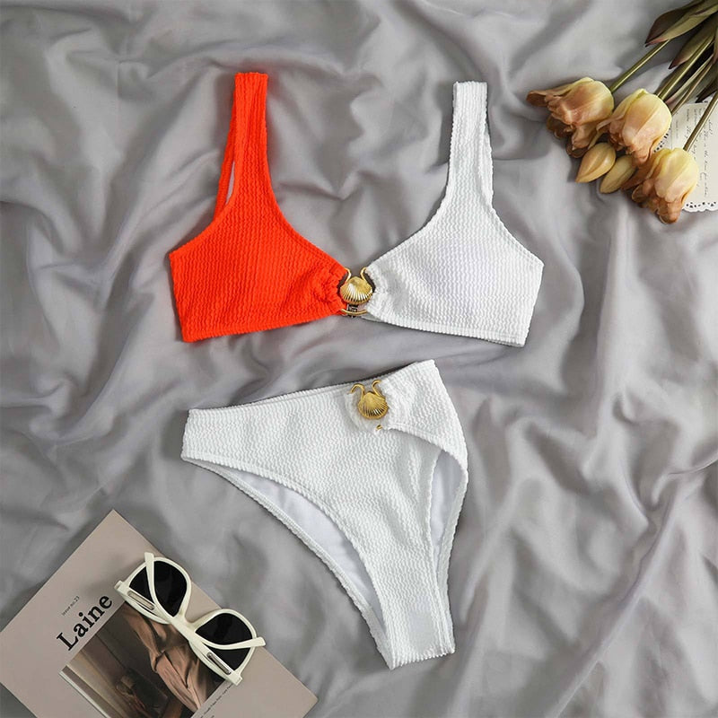 Block Color Bikini Set - Veira Trending Shop