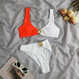 Block Color Bikini Set - Veira Trending Shop