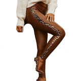 Slit PU Leather Pants - Veira Trending Shop