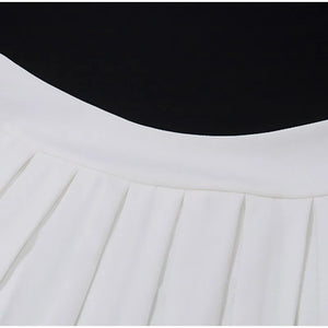 Single-Breasted Vest 2 Piece Skirt Set