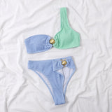 Block Color Bikini Set - Veira Trending Shop
