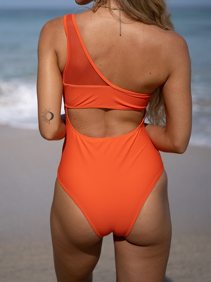 Sexy One shoulder Swimsuit
