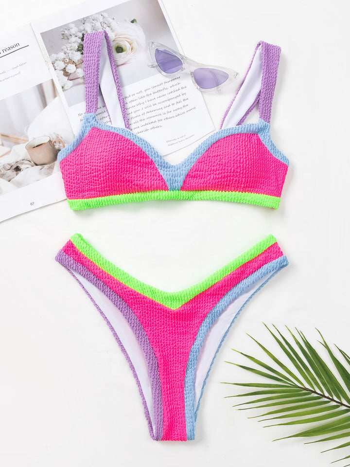 Push Up Brazilian Bikini Set