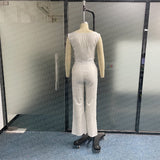Casual Sleeveless 2Pcs Pants Set