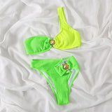 Block Color Bikini Set - Veira Trending Shop