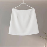 Single-Breasted Vest 2 Piece Skirt Set