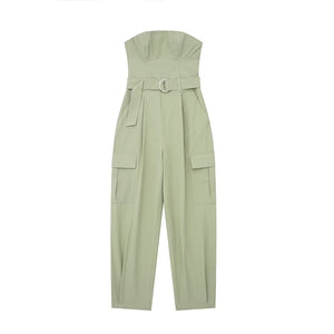 Loose Cargo Jumpsuit