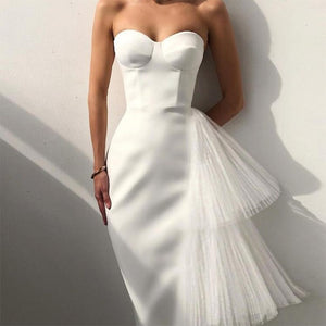 Off Shoulder Bandage Dress - Veira Trending Shop