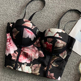 Floral Corset Top - Veira Trending Shop