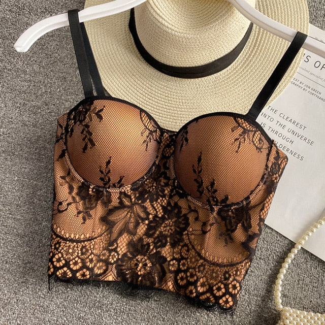 Floral Corset Top - Veira Trending Shop