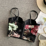 Floral Corset Top - Veira Trending Shop