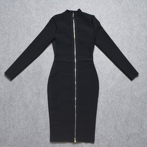 Long Sleeve Bandage Dress