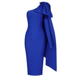 One Shoulder Bandage Dress - Veira Trending Shop