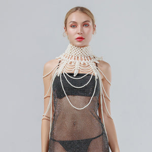 Pearl Body Chain - Veira Trending Shop