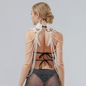 Pearl Body Chain - Veira Trending Shop
