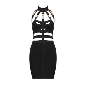 Sexy Hollow Out Bandage Dress - Veira Trending Shop