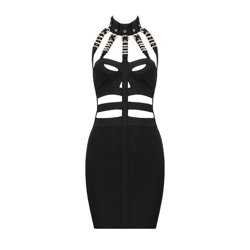 Sexy Hollow Out Bandage Dress - Veira Trending Shop