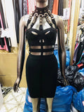 Sexy Hollow Out Bandage Dress - Veira Trending Shop