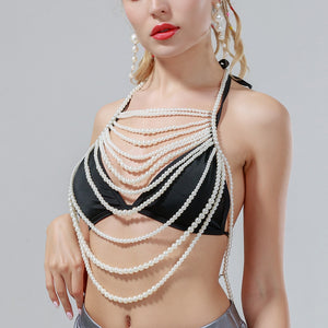 Pearl Body Chain - Veira Trending Shop
