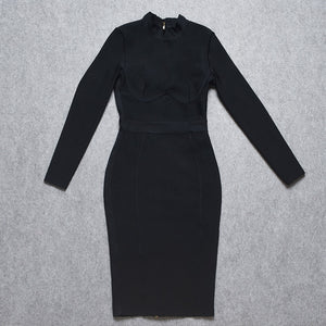 Long Sleeve Bandage Dress