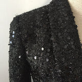 Glitter Sequined Blazer Dress - Veira Trending Shop