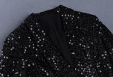 Glitter Sequined Blazer Dress - Veira Trending Shop