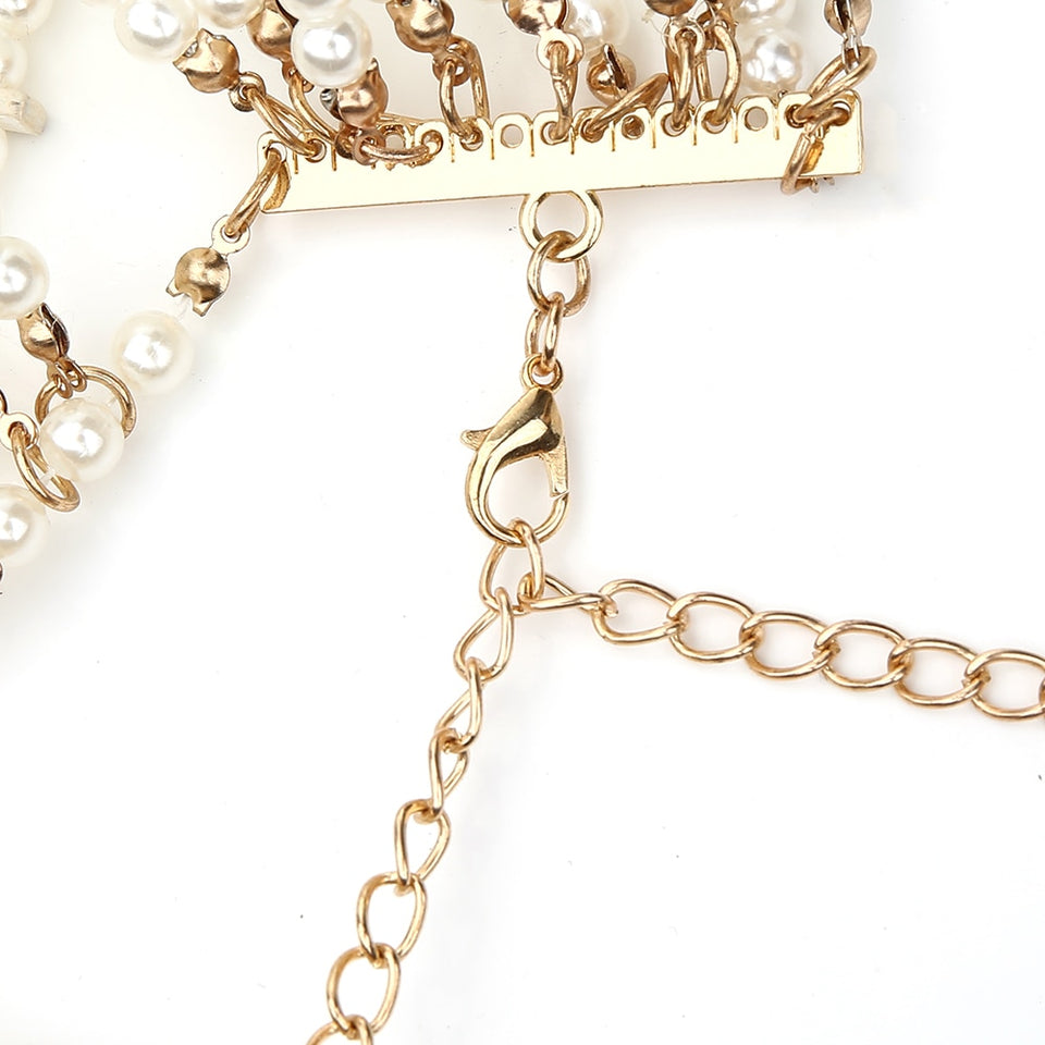 Pearl Body Chain - Veira Trending Shop