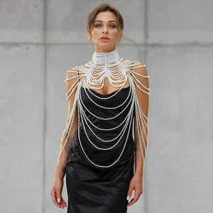 Pearl Body Chain - Veira Trending Shop