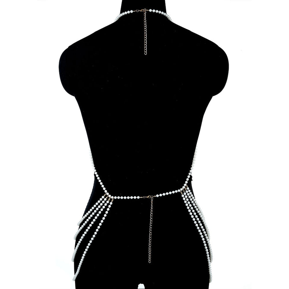 Pearl Body Chain - Veira Trending Shop