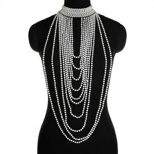 Pearl Body Chain - Veira Trending Shop