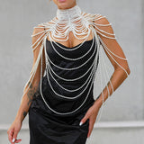 Pearl Body Chain - Veira Trending Shop