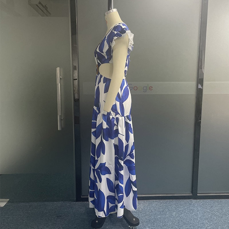 Leaky Waist Long Dress