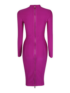 Long Sleeve Bandage Dress
