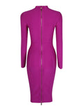 Long Sleeve Bandage Dress
