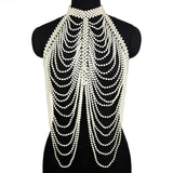 Pearl Body Chain - Veira Trending Shop
