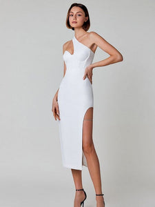 One Shoulder Bandage Dress - Veira Trending Shop
