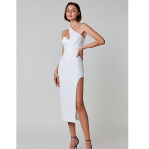 One Shoulder Bandage Dress - Veira Trending Shop