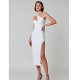 One Shoulder Bandage Dress - Veira Trending Shop