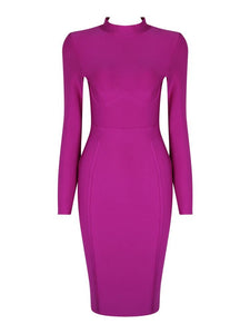 Long Sleeve Bandage Dress