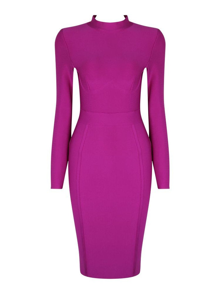 Long Sleeve Bandage Dress