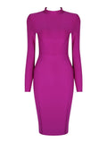 Long Sleeve Bandage Dress