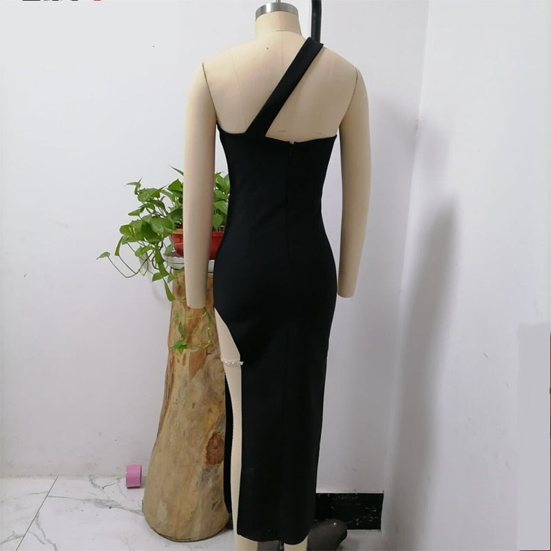 One Shoulder Bandage Dress - Veira Trending Shop