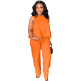 Straight Pants 2pcs Set