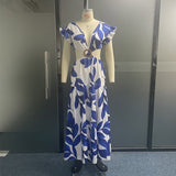 Leaky Waist Long Dress