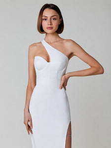 One Shoulder Bandage Dress - Veira Trending Shop