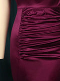 Pleated Elegant Long Dress - Veira Trending Shop