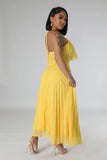 Halter Top + Maxi Skirt 2pcs Set