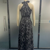 Sleeveless Art Print Jumpsuit