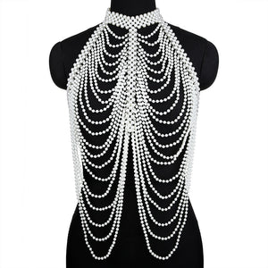 Pearl Body Chain - Veira Trending Shop